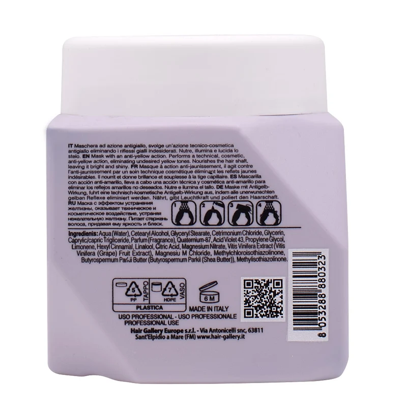 VIAHERMADA Anti-Yellow Mask 250ml - maschera antigiallo