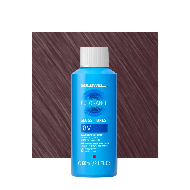 8V Goldwell Colorance Gloss Tones Cool Blonde Lavander Quartz 60ml - colorazione demi-permanente