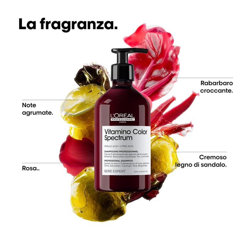 L'Oréal Professionnel Paris Vitamino Color Spectrum Shampoo 500ml - shampoo per capelli colorati