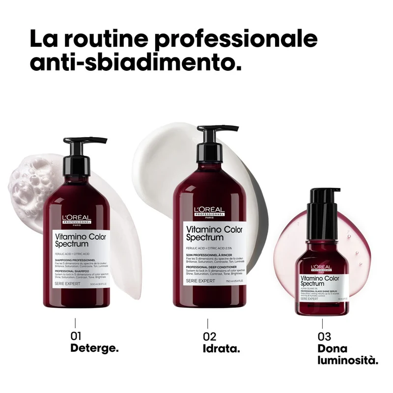 L'Oréal Professionnel Paris Vitamino Color Spectrum Shampoo 500ml - shampoo per capelli colorati