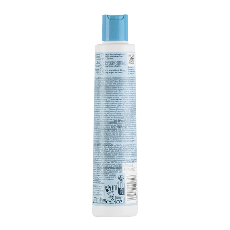 Schwarzkopf BC Bonacure Moisture Kick Shampoo Aloe Vera 250ml - shampoo per capelli secchi