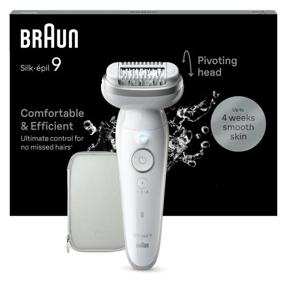Braun Silk-épil 9 9-011 Epilatore Elettrico Donna