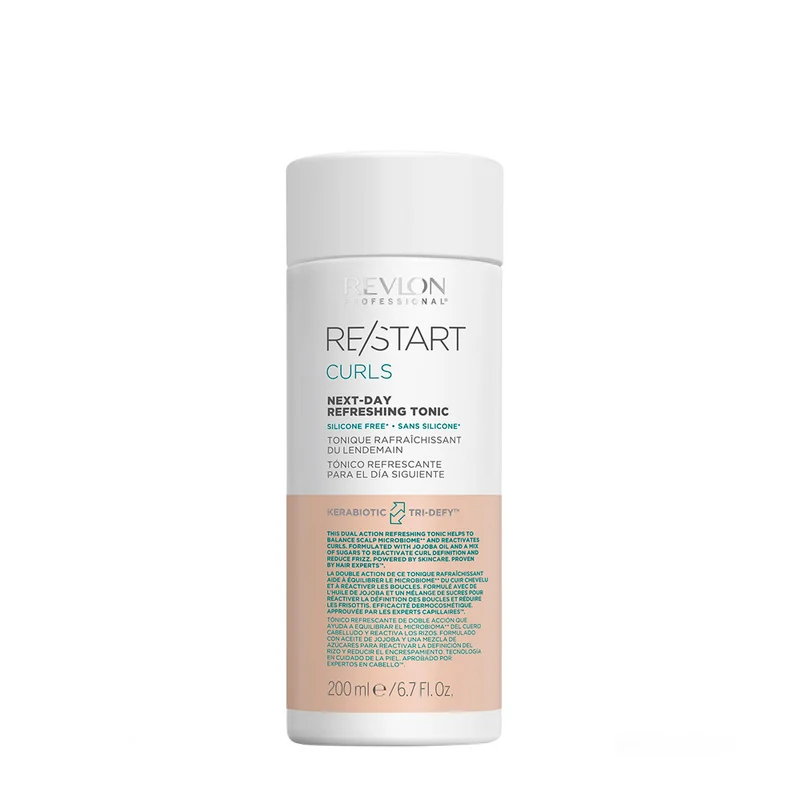 Revlon Restart Curls Next-Day Refreshing Tonic 200ml - tonico per capelli ricci