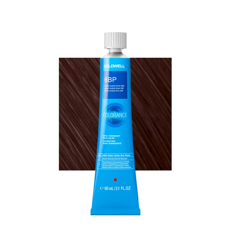 6BP Castano chiaro perla couture Goldwell Colorance Cool browns tb 60ml