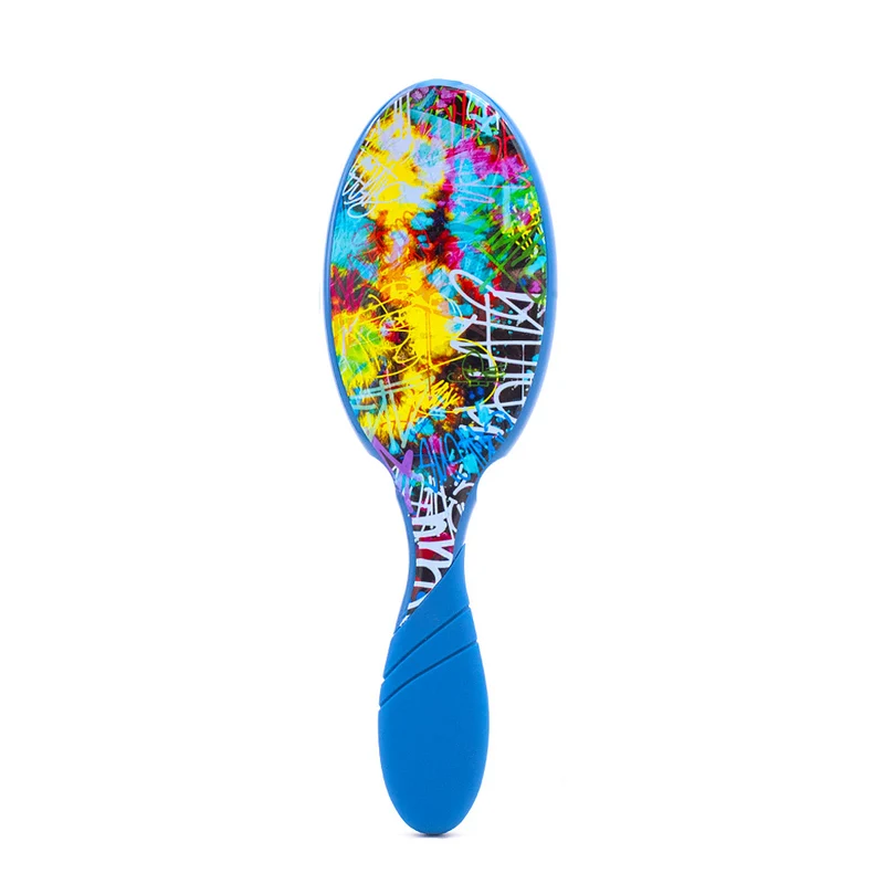 WetBrush Pro Detangler Street Art Blue - spazzola scioglinodi