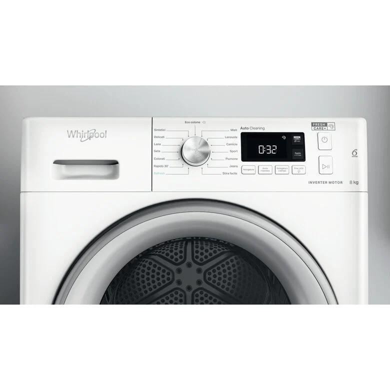 Whirlpool FFT M11 8X3WSY IT asciugatrice Libera installazione Caricamento frontale 8 kg A+++ Bianco