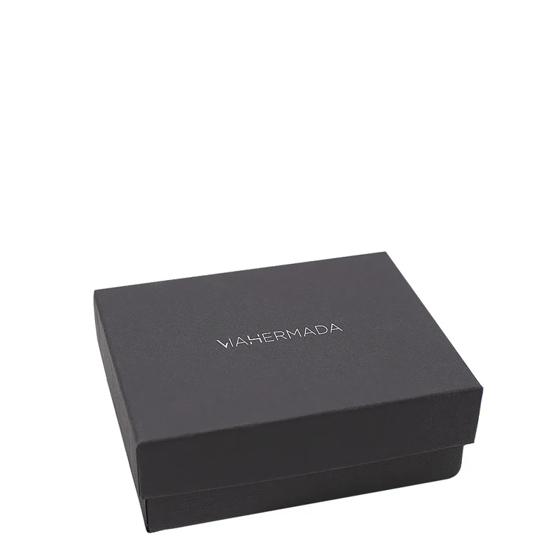 VIAHERMADA Clip per Capelli in Metallo Dorato con Strass 7,5cm