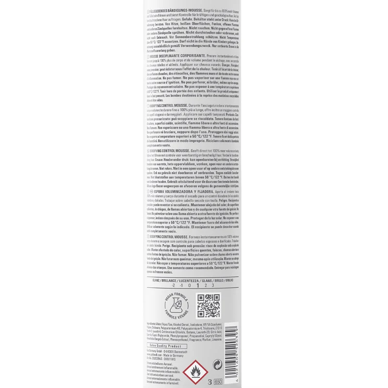 Goldwell Stylesign Bodifying Control Mousse 500ml - mousse disciplinante