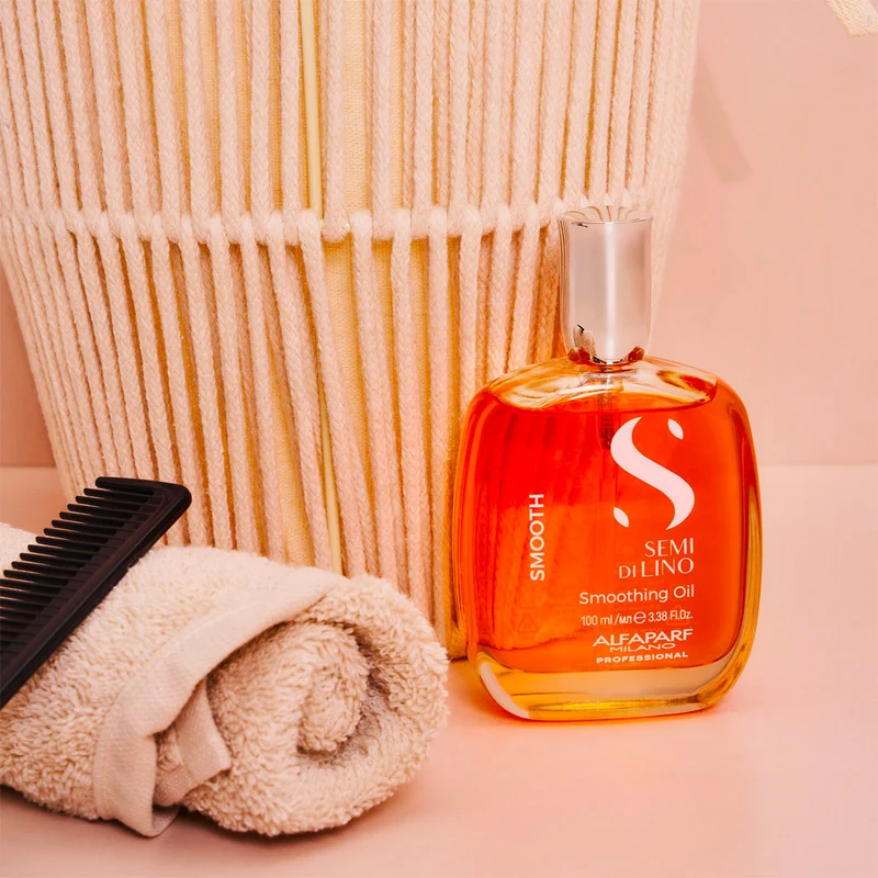 Alfaparf Milano Semi di Lino Smooth Smoothing Oil 100ml - olio levigante