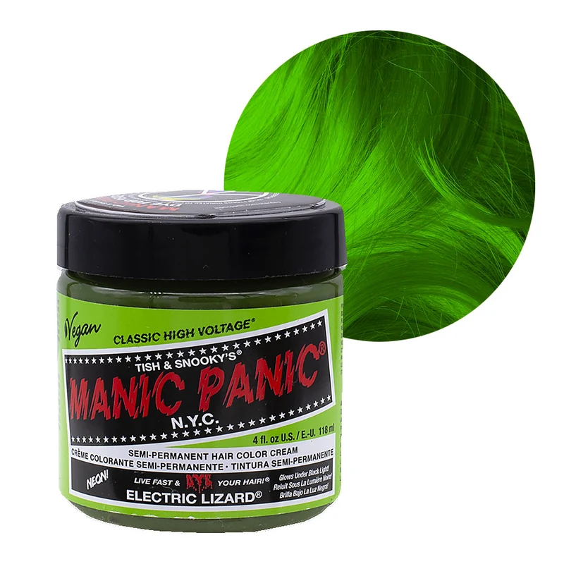 Manic Panic Classic High Voltage Electric Lizard 118ml - crema colorante semi-permanente
