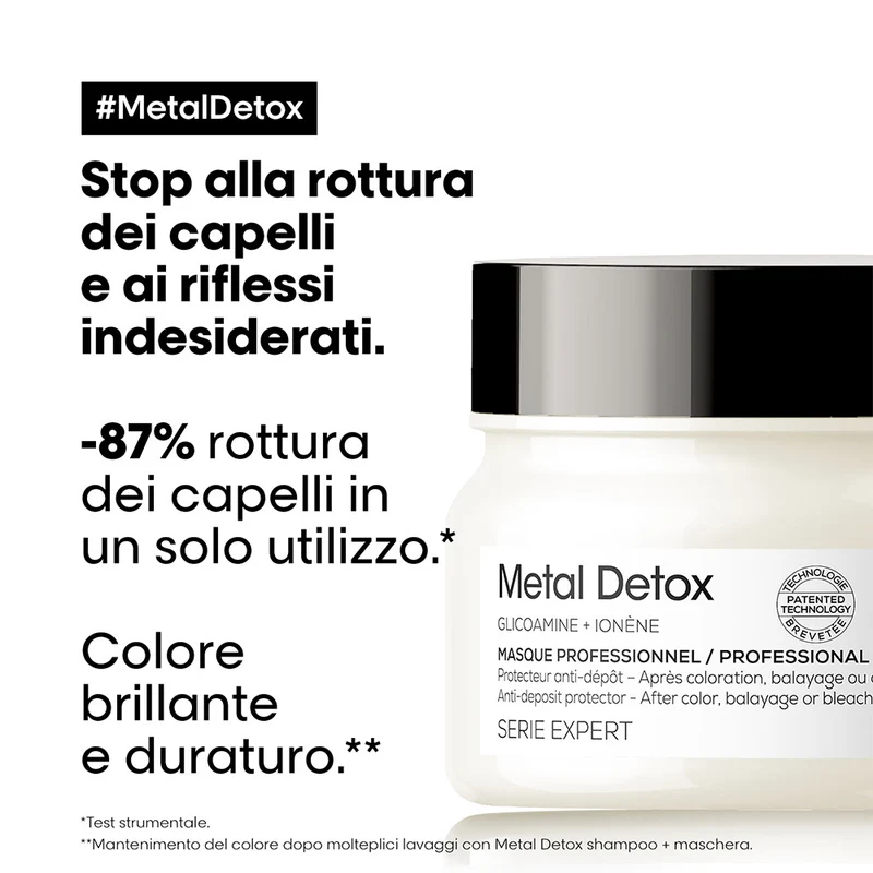 L'Oréal Professionnel Paris Serie Expert Metal Detox Mask 250ml - maschera anti-metallo