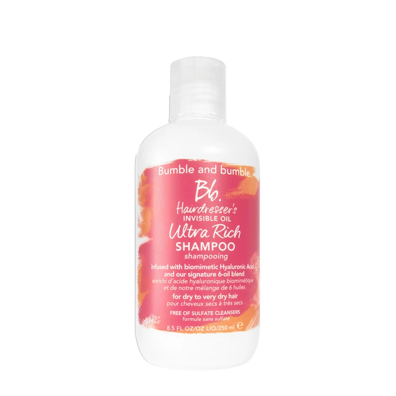 Bumble and bumble. Bb. Hairdresser's Invisible Oil Ultra Rich Shampoo 250ml - shampoo idratante per capelli secchi