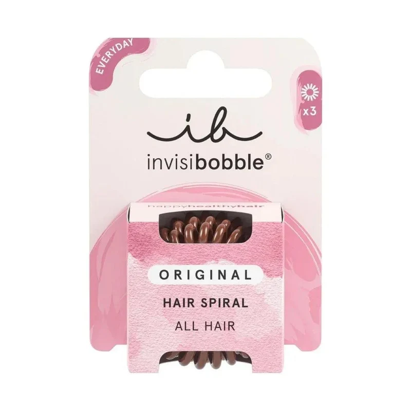 Invisibobble Everyday Original Pretzel Brown elastico 3pz