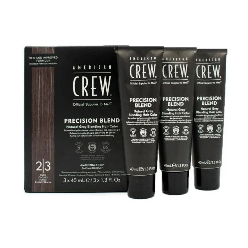 American Crew Precision Blend 2/3 Dark 3x40ml