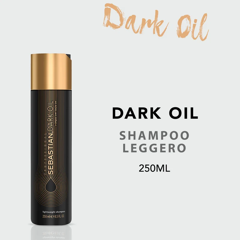 Sebastian Dark Oil Lightweight Shampoo 250ml - shampoo idratante leggero