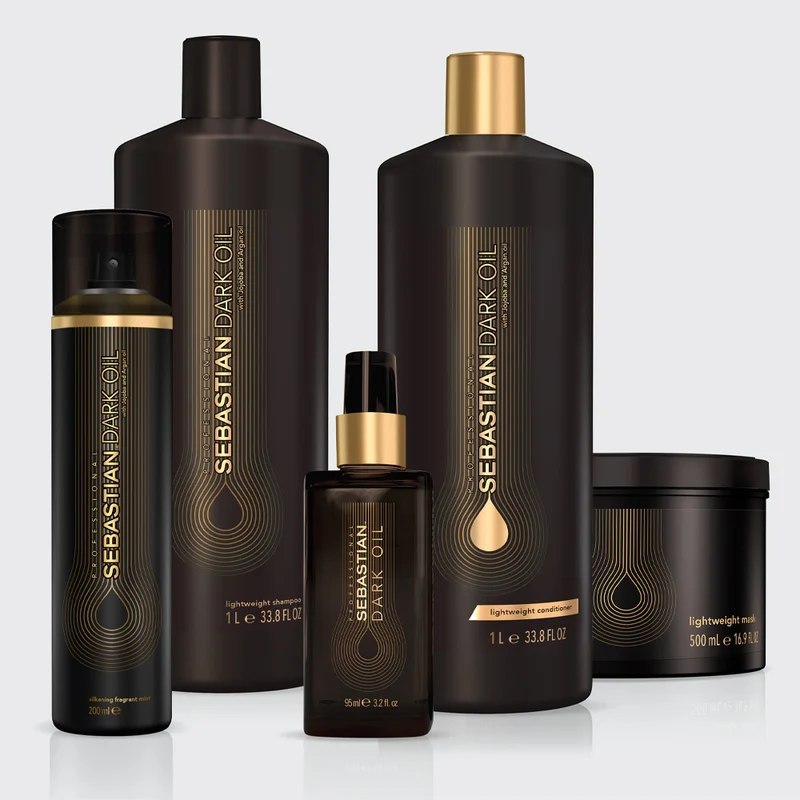 Sebastian Dark Oil Lightweight Shampoo 1000ml - shampoo idratante leggero