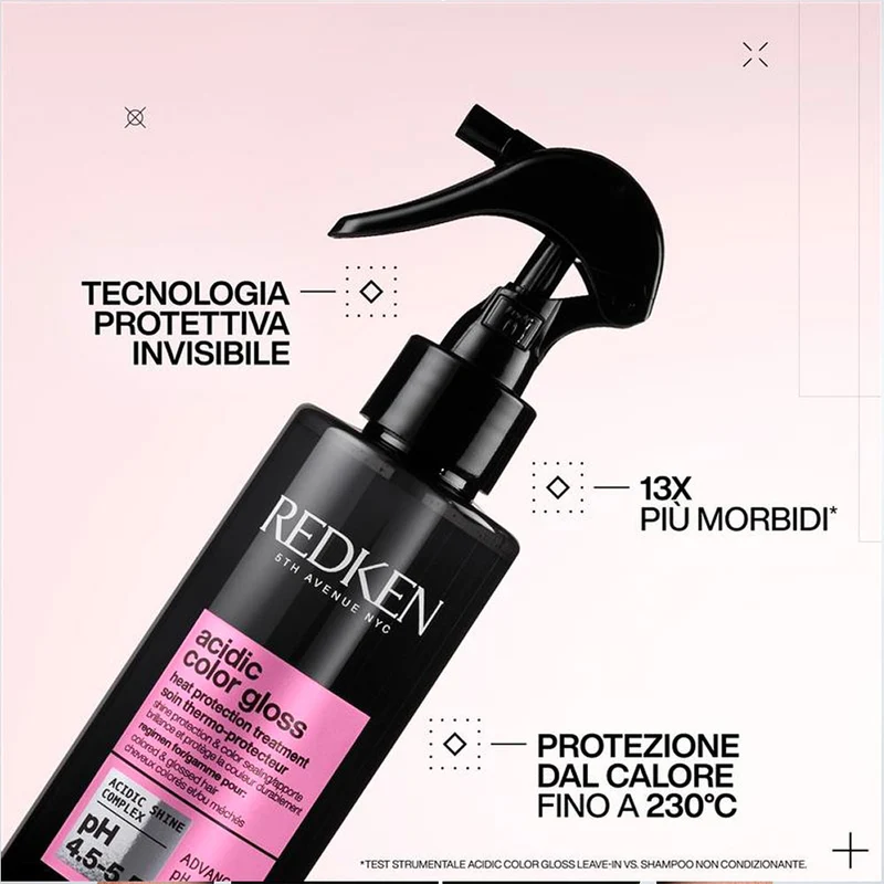 Redken Acidic Color Gloss Leave-In Treatment 190ml - trattamento leave-in capelli colorati