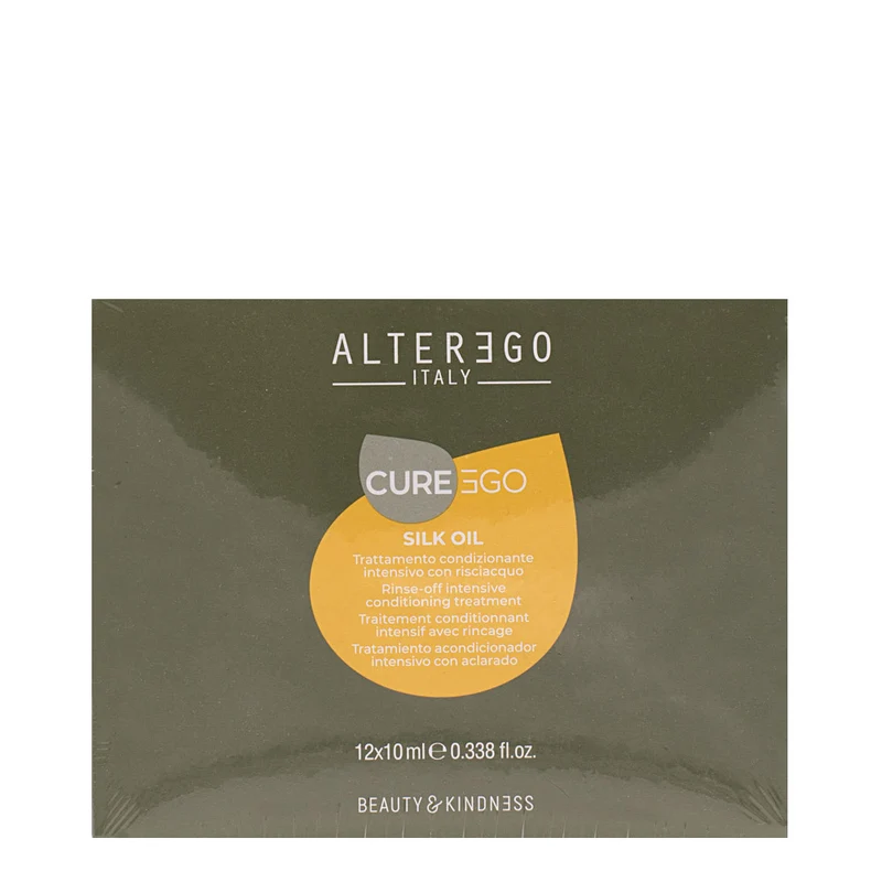 Alterego CurEgo Silk Oil Intensive Lotion 12x10ml - trattamento anti crespo intensivo con risciacquo