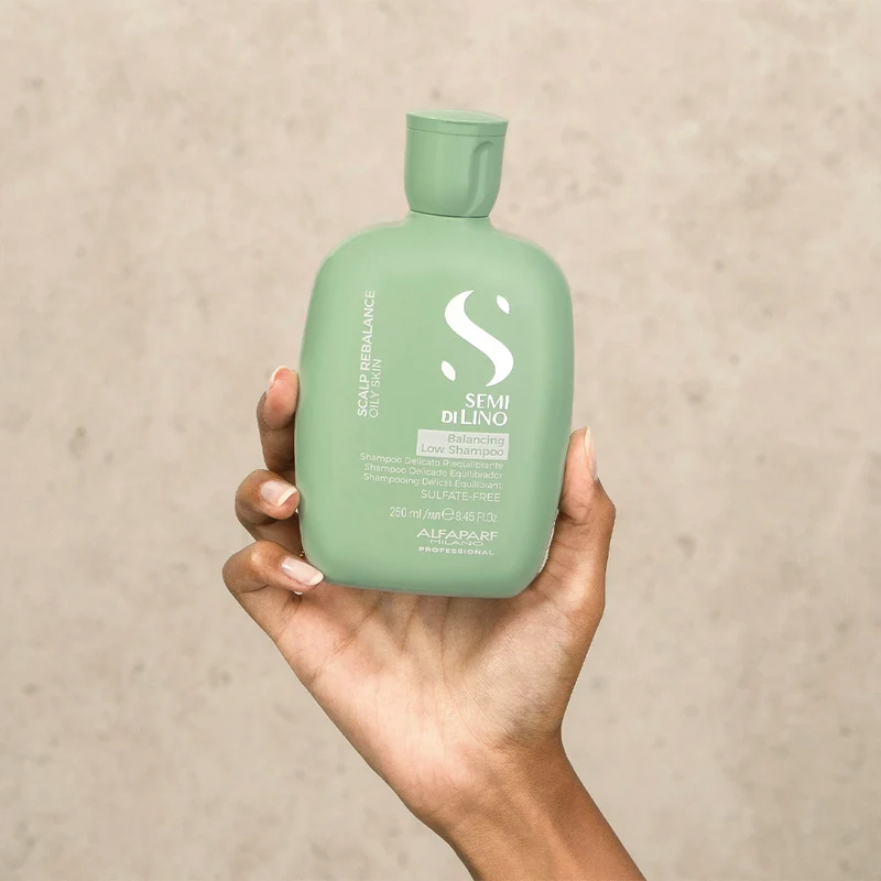 Alfaparf Milano Semi Di Lino Scalp Rebalance Balancing Low Shampoo 250ml - shampoo delicato seboregolatore