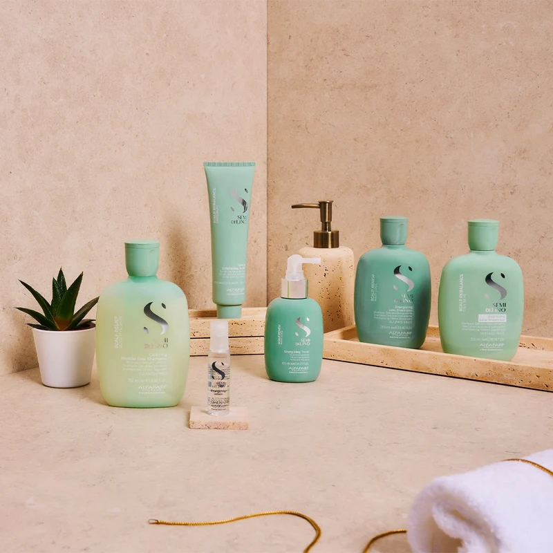 Alfaparf Milano Semi Di Lino Scalp Relief Calming Micellar Low Shampoo 250ml - shampoo delicato lenitivo