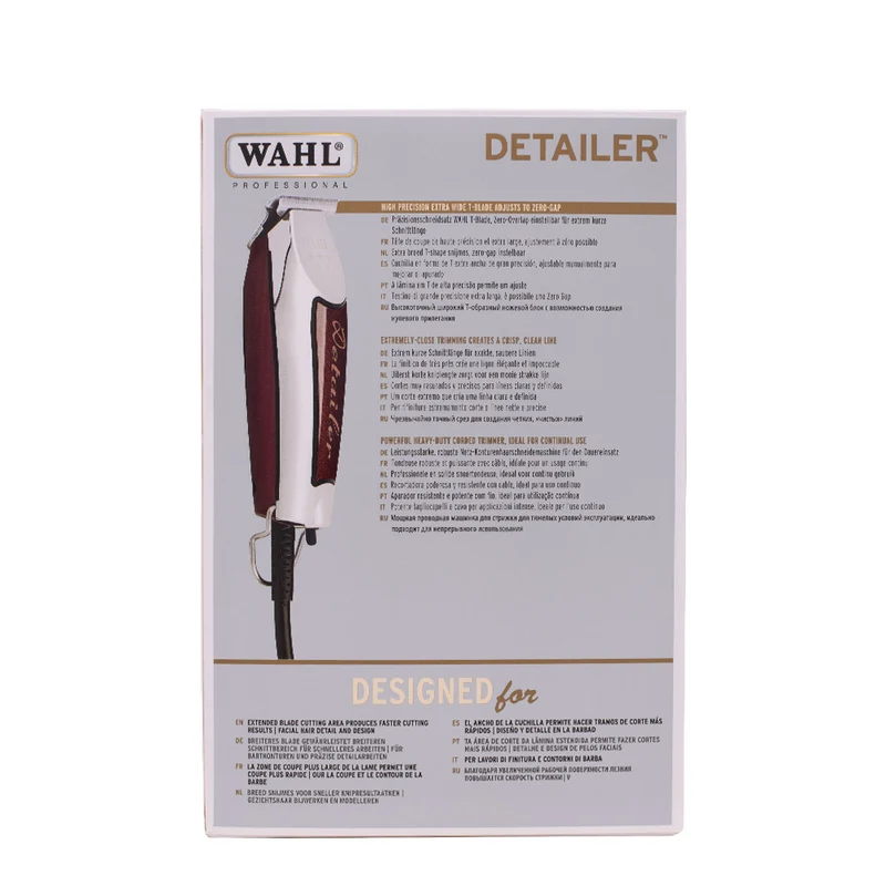 Wahl Trimmer Wide Detailer - trimmer per rifiniture a pelle e dettagli