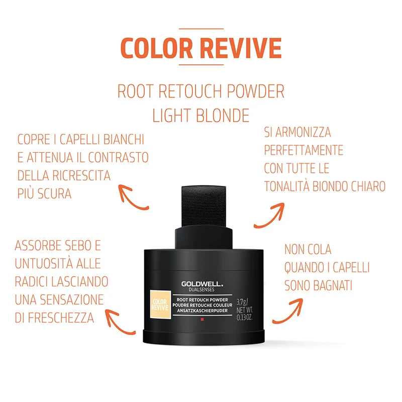Goldwell Dualsenses Color Revive Root Retouch Light Blonde 3,7gr - ritocco per radici per tutti i tipi di capelli