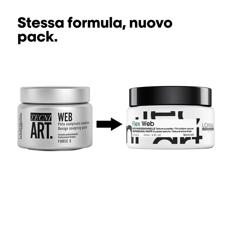 L'Oréal Tecni Art Web Sculpting Paste 150ml - cera modellante