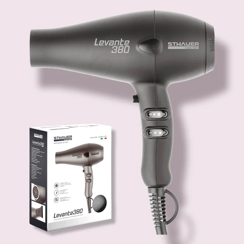 Asciugacapelli 2100 Levante Nero Sthauer 402.005