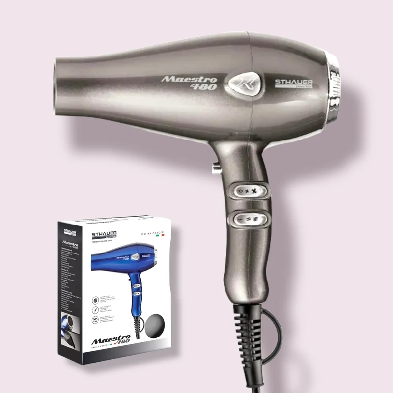 Asciugacapelli Maestro Grigio Metallizzato 480 402.082