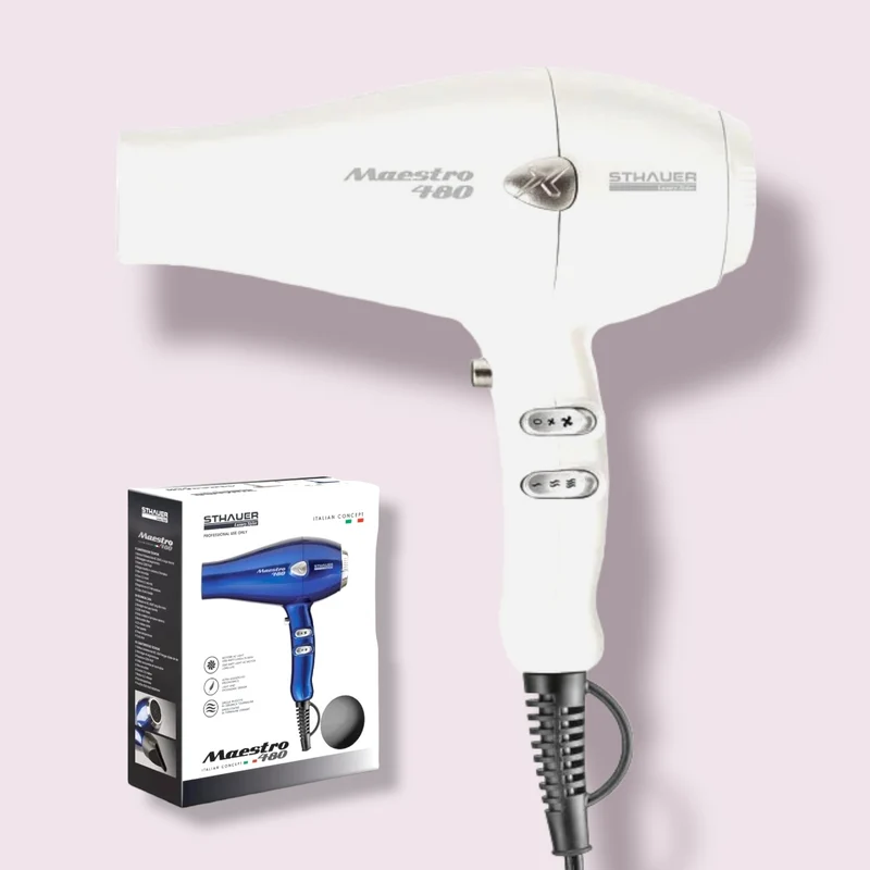 Asciugacapelli Maestro Bianco Perla 480 402.080