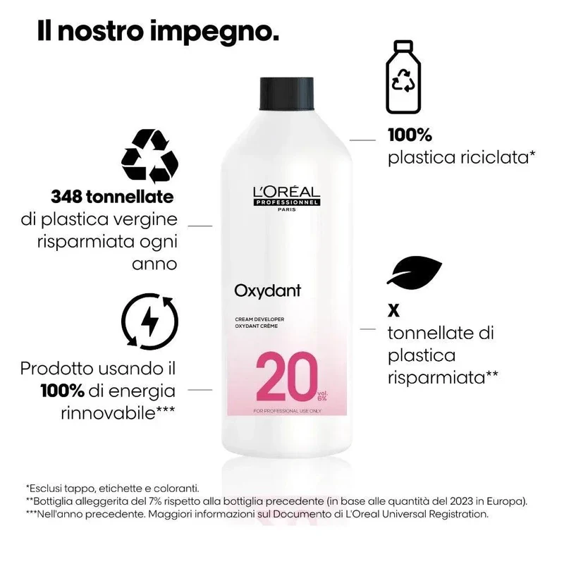 LOreal Oxydant 20 Volumi (ossigeno) 1lt