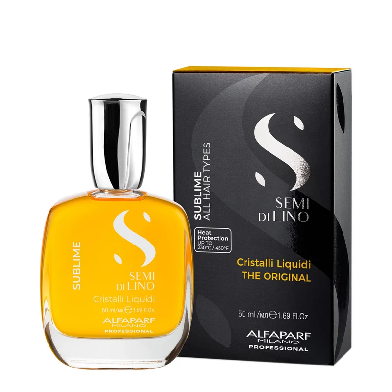 Alfaparf Milano Semi Di Lino Sublime Cristalli Liquidi The Original 50ml - siero illuminante