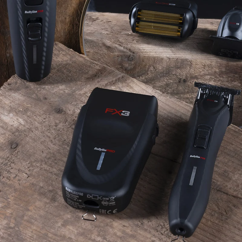 Babyliss Pro 4Artist Shaver FX3 - rasoio a doppia lama a motore high torque