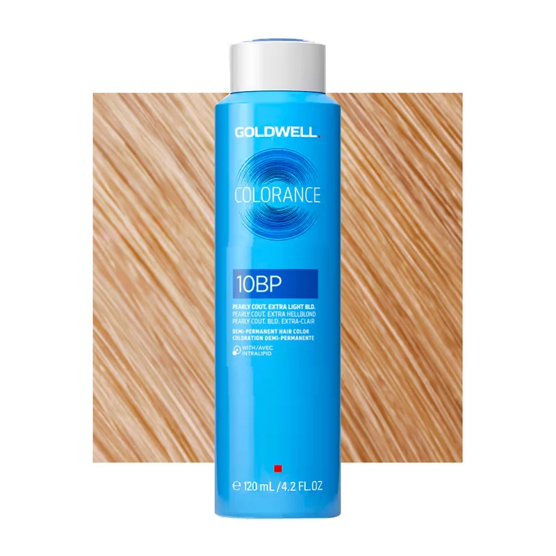 10BP Biondo platino perla couture Goldwell Colorance Cool blondes can 120ml