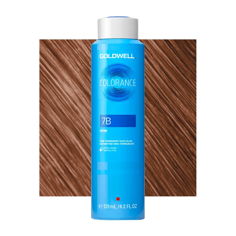 7B Biondo medio safari Goldwell Colorance Warm browns can 120ml
