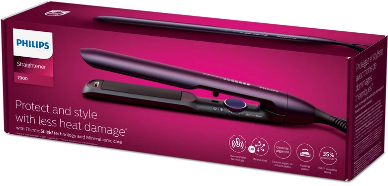 Philips 7000 series Piastra per capelli con tecnologia termoprotettiva