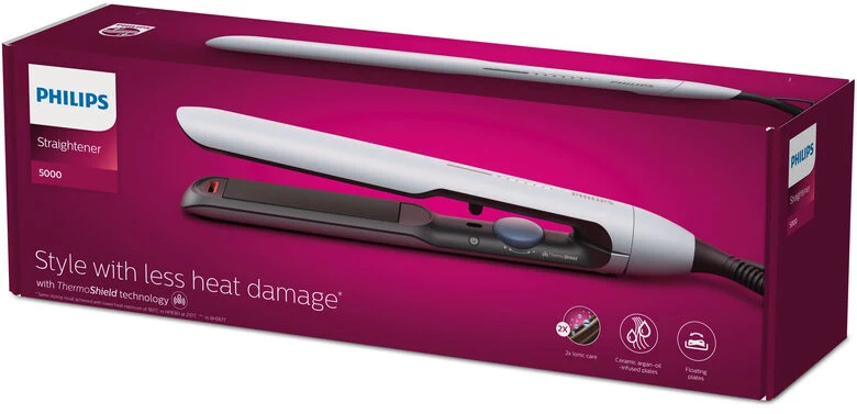Philips 5000 series Piastra per capelli con tecnologia termoprotettiva