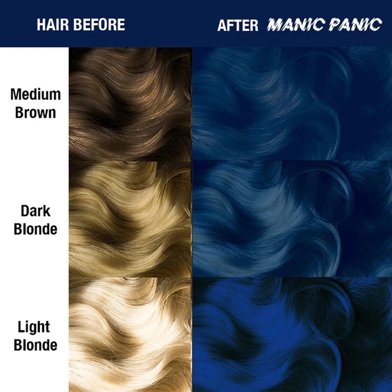 Manic Panic Amplified Cream Formula After Midnight 118ml - colore semipermanente a lunga durata