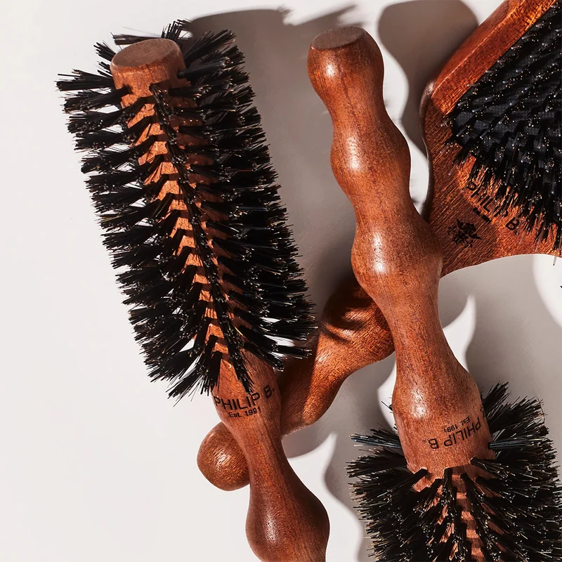 Philip B Medium Round Hairbrush 53mm - spazzola