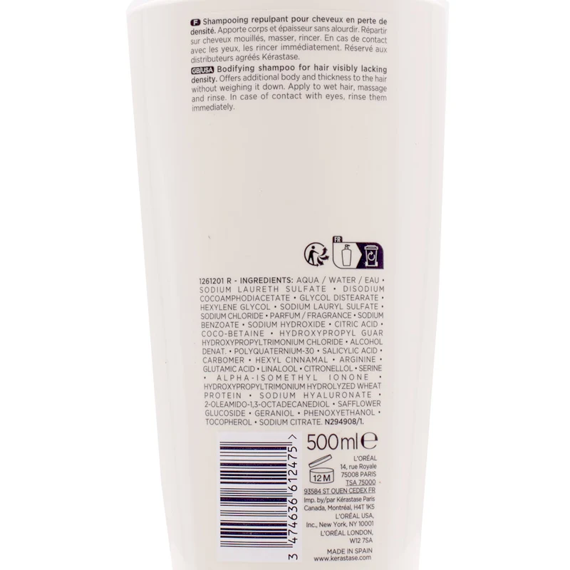 Kerastase Densifique Bain Densitè 500ml - shampoo densificante