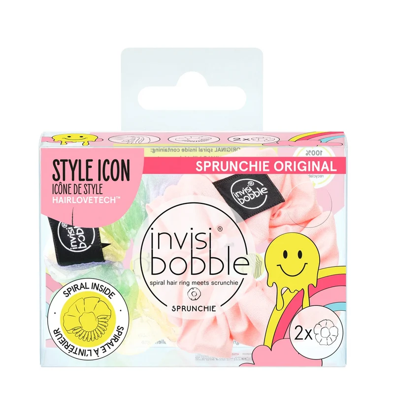 Invisibobble Sprunchie Duo Dreamin‘ Hue-Man Love 2pz - scrunchies