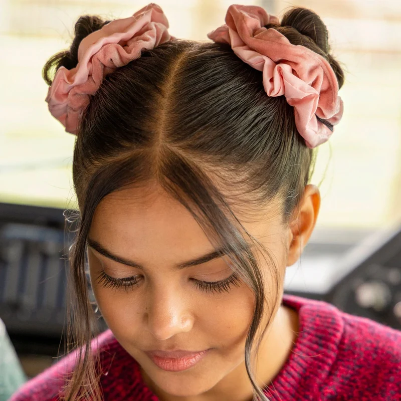 Invisibobble Sprunchie Retro Dreamin Paint no Mountain High Retro Dreamin' - scrunchie