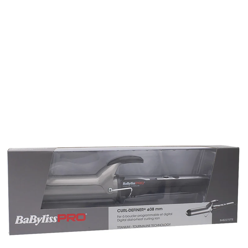 Babyliss Pro Ferro con Display in Titanium Tourmaline 38mm BAB2275TTE
