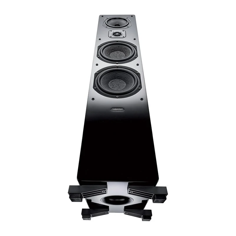 Indiana Line Diva 660 Nero Lucido Coppia Casse Pavimento 30-170W 3 vie Bass Reflex