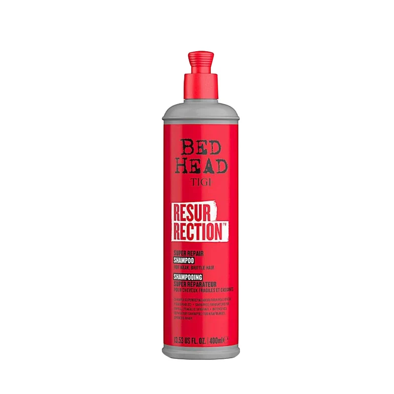 Tigi Bed Head Resurrection Super Repair Shampoo 400ml - shampoo per capelli danneggiati