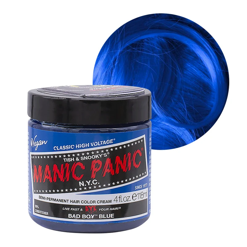 Manic Panic Classic High Voltage Bad Boy Blue 118ml - crema colorante semi-permanente