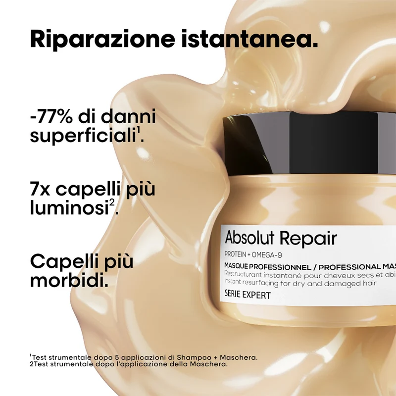 L'Oréal Professionnel Paris Serie Expert Absolut Repair Mask 250ml - maschera per capelli danneggiati