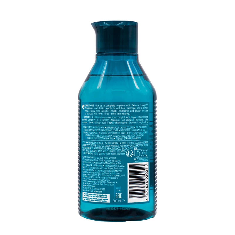 Redken Extreme Length Shampoo 300ml - shampoo rinforzante