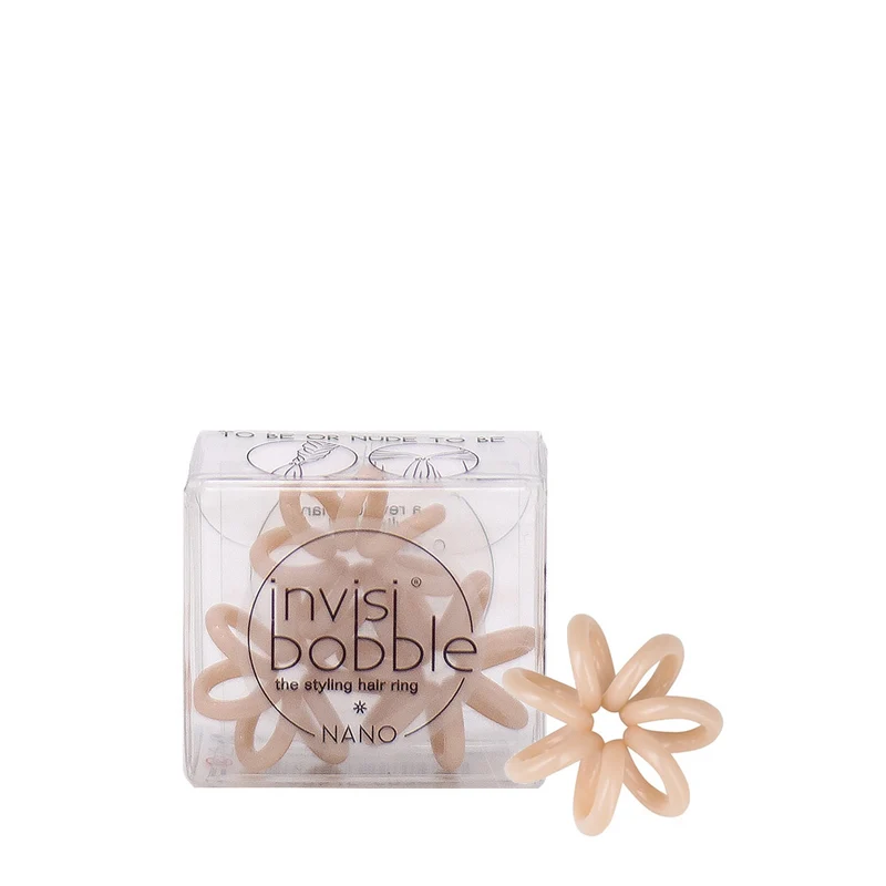 Invisibobble Nano Elastico per Capelli Mini Nude