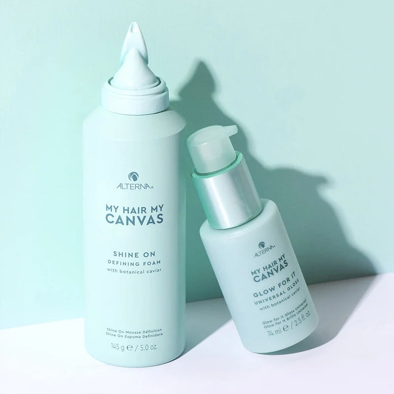Alterna My Hair My Canvas Shine On Defining Foam 145gr - mousse lucidante